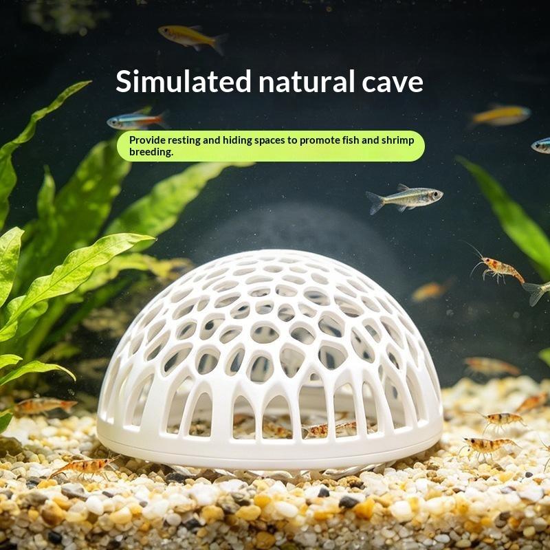 Aquarium Fish Betta - Nuova Casetta per Gamberetti da Acquario,