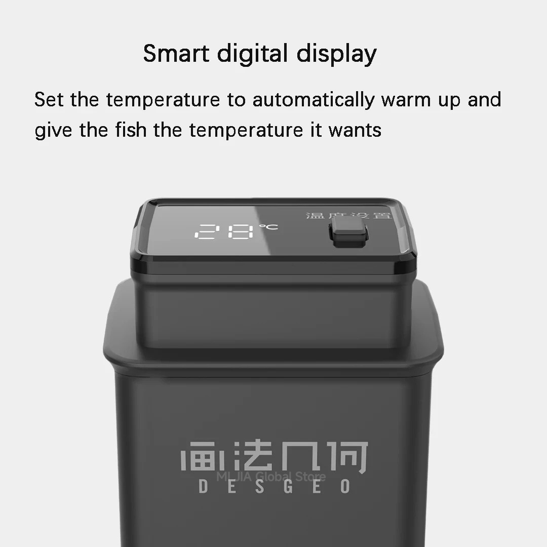 MIJIA DESGEO Riscaldatore Inte - Xiaomi Aquarium Fish Tank recensione e prezzo