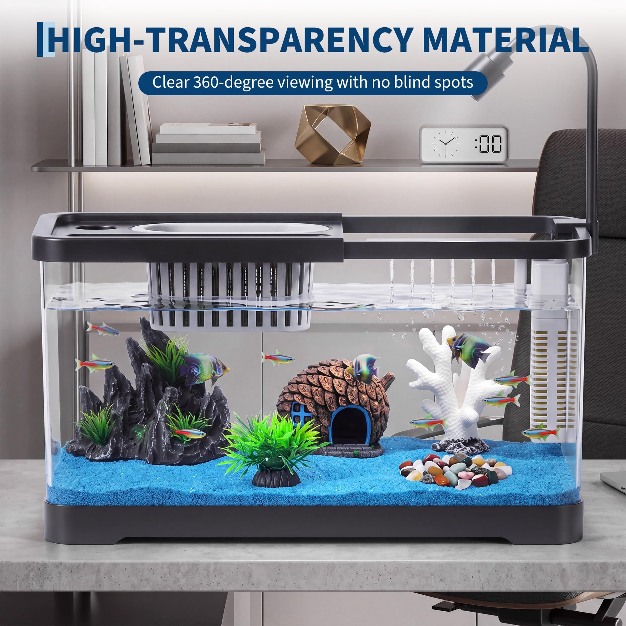 Kit Iniziale per Acquario con  - Betta Fish Tank recensione e prezzo