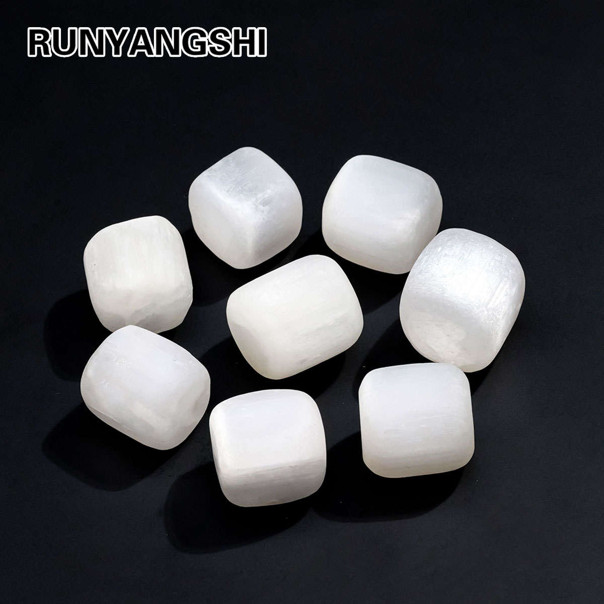 1pc Pietre rotanti di selenite - Fish Tank Gravel recensione e prezzo