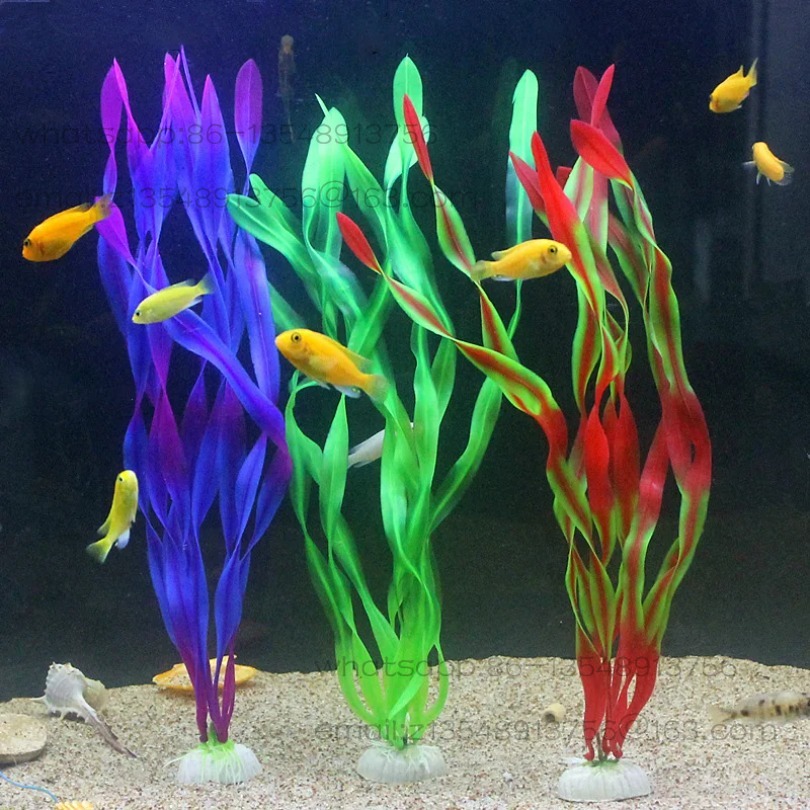 5/10 pezzi di piante artificia - Aquarium Fish Tank recensione e prezzo