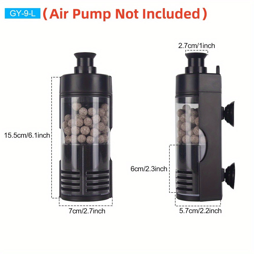 Filtro compatto in spugna bio  - Betta Fish Tank recensione e prezzo